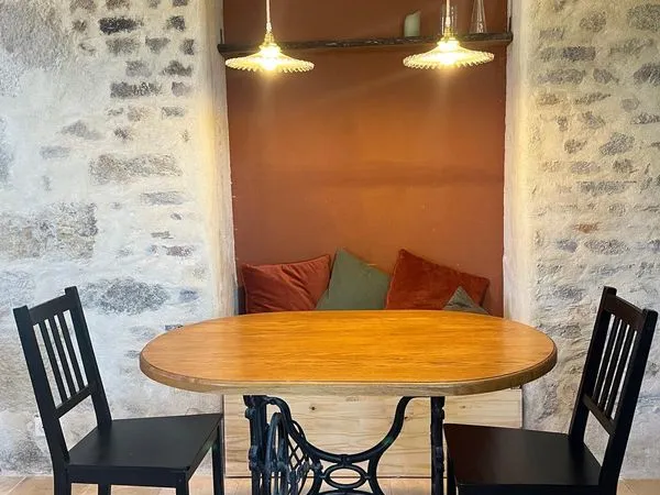 Duplex meublé, en pleine nature, avec potager et terrasse