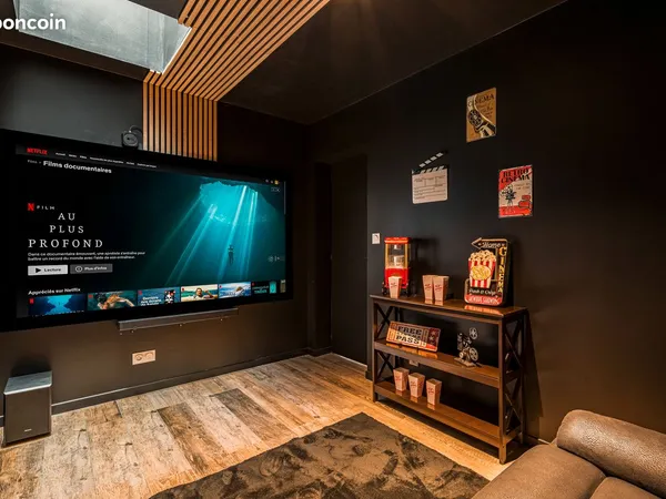 T3 neuf - 14,7% de renta - Cinéma / jacuzzi / terrasse