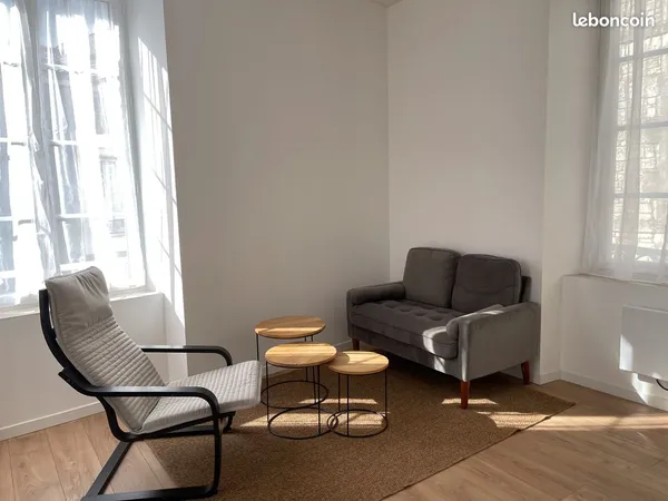 🏡 T3 meublé 55 m² - Centre-ville