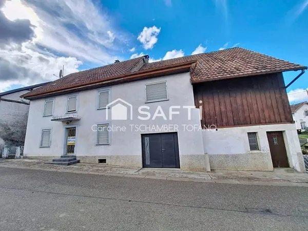Maison familiale 159 m² - 6 chambres - Grange - Terrain de 677 m²