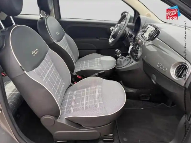Fiat 500 1.2 8v 69ch lounge — photo 5