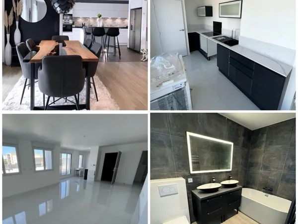 Appartement neuf T3 avec cuisine proche métro rouen