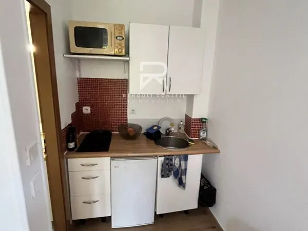 Studio 1 pièce 14 m²