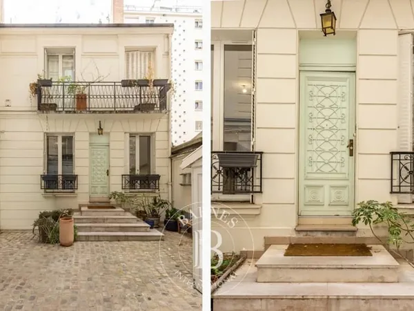 PARIS - 17E ARRONDISSEMENT - BATIGNOLLES - Maison de ville en parfait état - 3 chambres