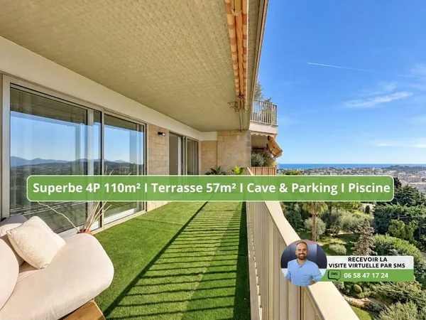 Appartement 4P à vendre au Cannet (06110)