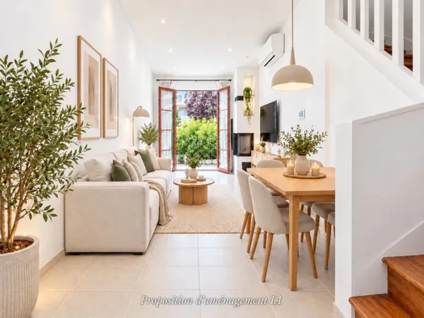 Vends maison avec extérieurs