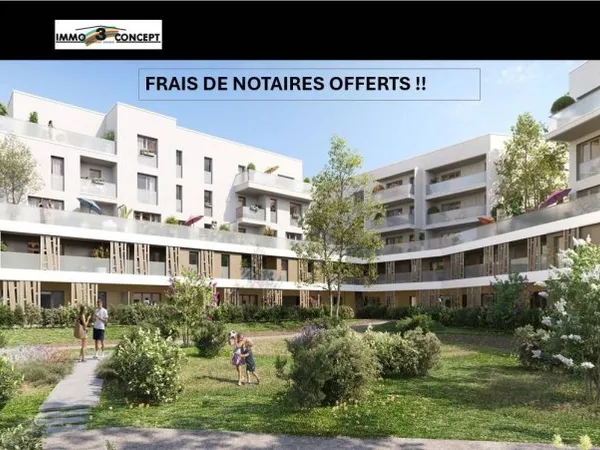 Appartement 2 pièces 39 m²