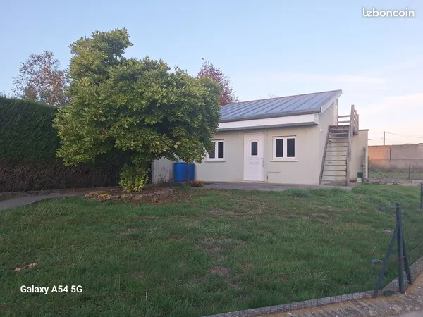 Location maisonnette 2 pièces-40m² avec jardin et terrasse