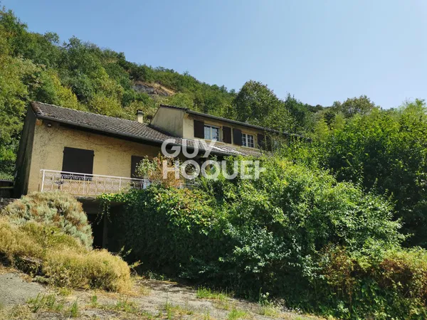 Maison individuelle de 157 m² avec 5 chambres et beau potentiel