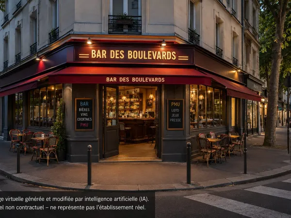 Bar de quartier fort potentiel