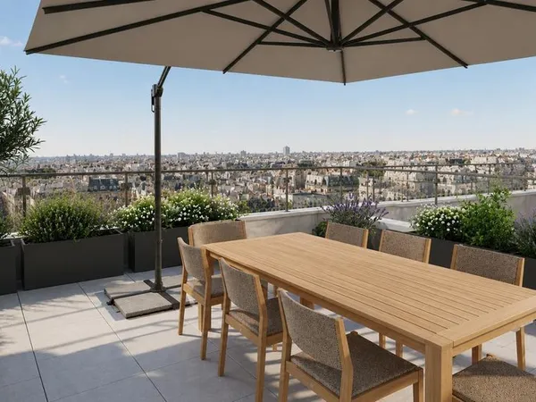 5 PIECES EN DERNIER ETAGE AVEC TERRASSE