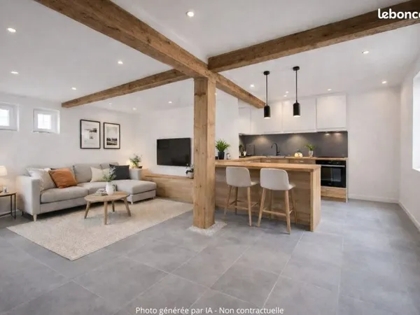 Triplex 5 pièces 135 m²