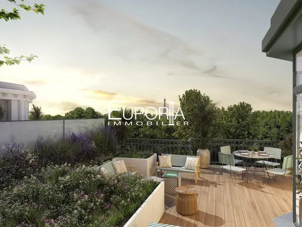 Puteaux - Appartement familial 4 pièces avec terrasse - 100