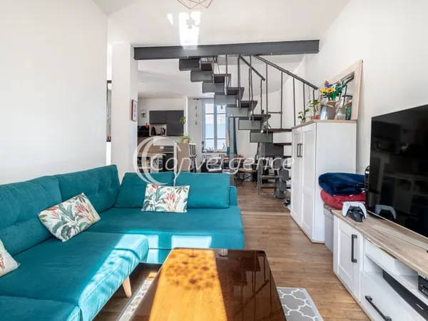 Maison de ville avec jardin, 2 chambres - 55 m2 - LIMOGES