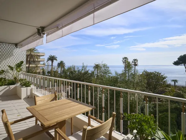 Appartement vue mer accès direct mer Palm Beach Cannes (06)