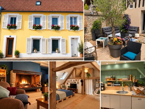 Magnifique maison ancienne de 5 pièces au coeur d'un charmant village normand