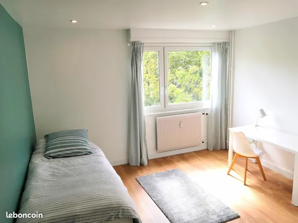Chambre meublée dans colocation Strasbourg - Dispo à partir du 29 OCTOBRE 2026