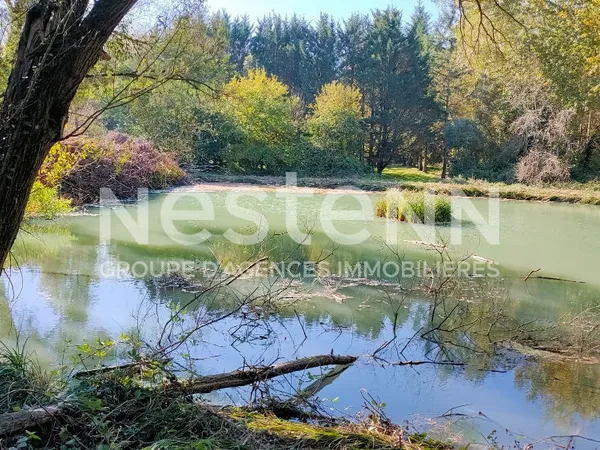 CHEMERY, terrain de loisirs de 6630 m² avec deux petits étangs de 1000 et 2000 m²