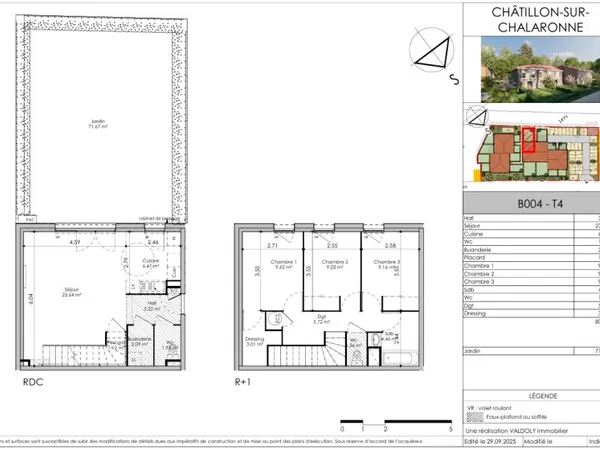 Appartement 4 pièces 81 m²