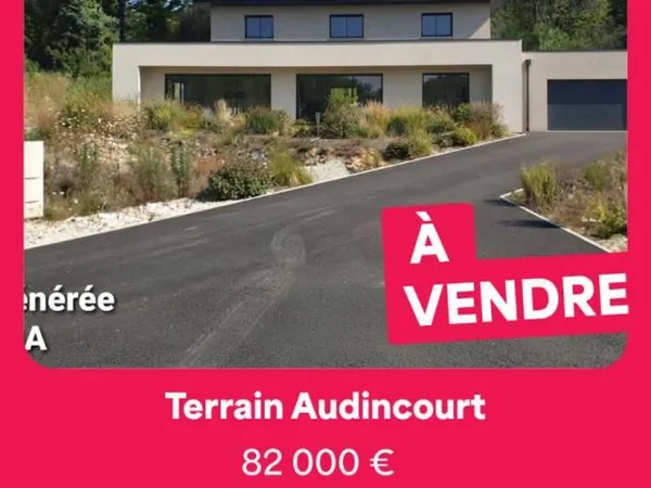 Terrain 989 m² Audincourt