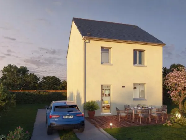 Terrain + maison 80 m²