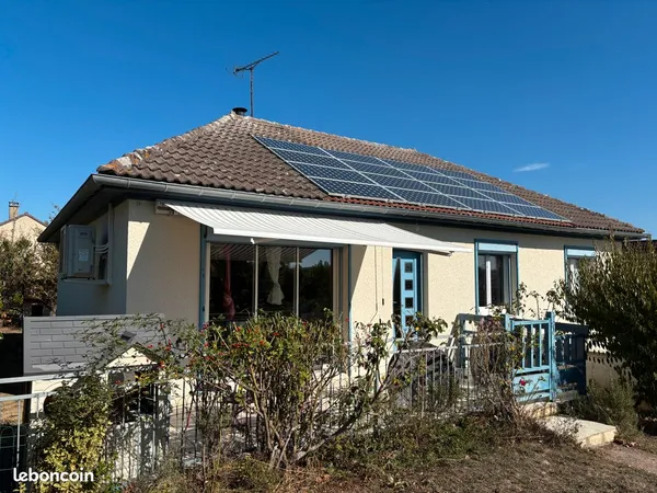 Maison à vendre VILLEFARGEAU - MAISON Plain-pied sur sous-sol - T7 111M² - TRÈS BON ÉTAT - LUMINEUX
