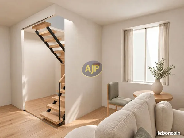 Appartement 2 pièces 38 m²