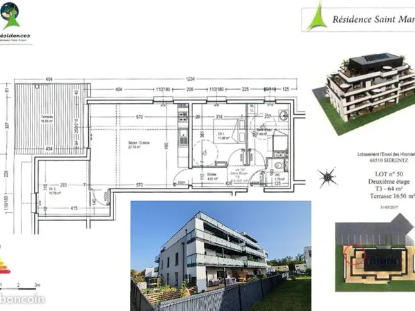 Location appartement haut de gamme SIERENTZ / PINEL