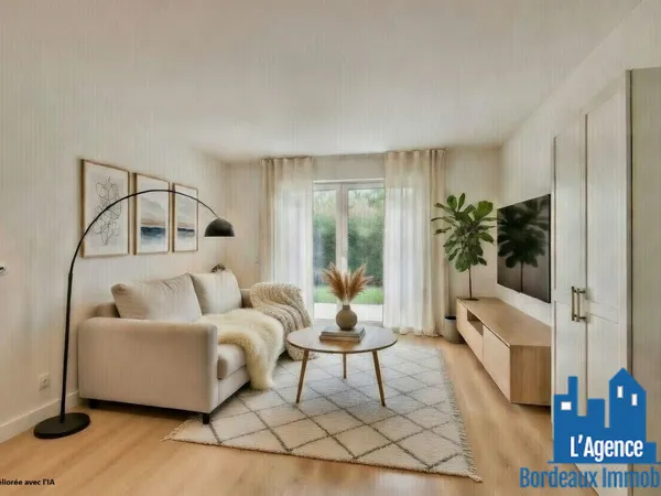 EXCLUSIVITÉ ! GRADIGNAN - APPARTEMENT TYPE 2 D'ENVIRON 42 M² AVEC UN JARDIN + PLACE DE PARKING. Beno