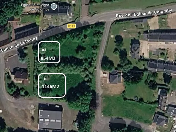 Terrain 854 m²