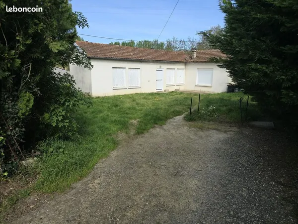 Maison 3 chambres avec jardin