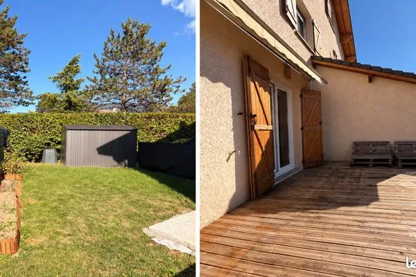 T2 meublé avec jardin et terrasse
