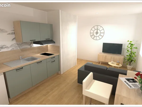 Appartement 1 pièce 26 m²