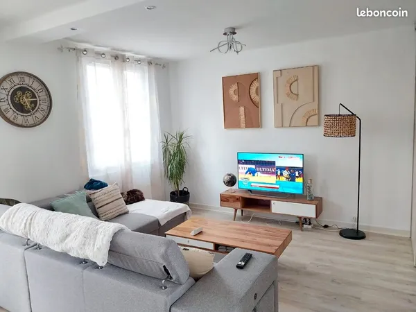 Appartement 3 pièces meublé