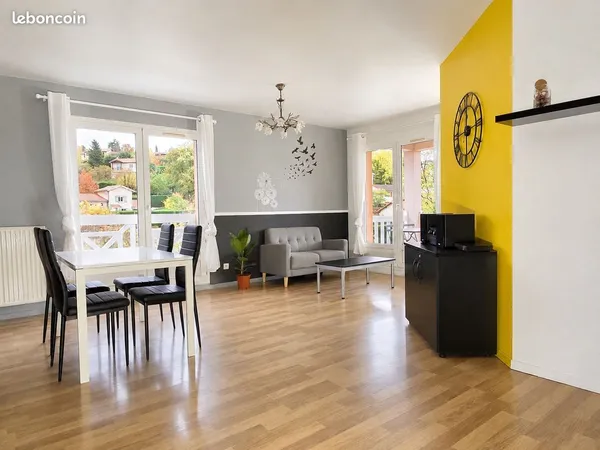 Appartement avec balcons