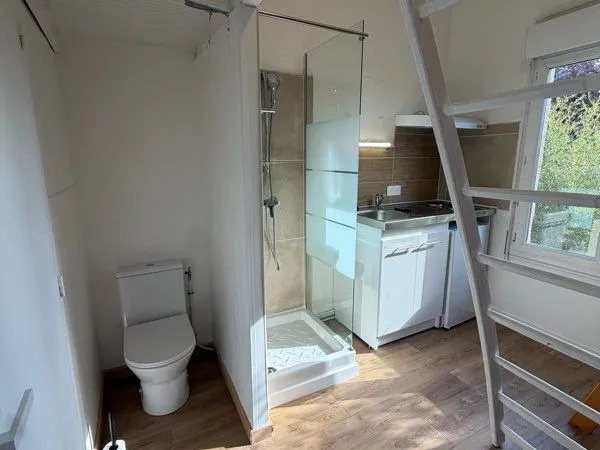 Studio meublé à louer - La Rochelle, quartier Tasdon - 9m2