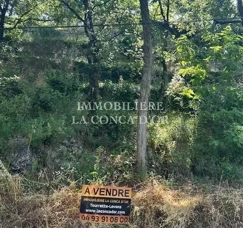 Terrain 1200 m² Tourrette-Levens