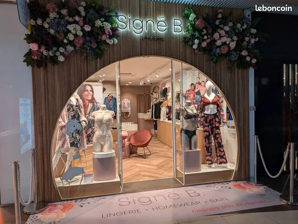 Fonds de commerce lingerie - galerie commerciale premium