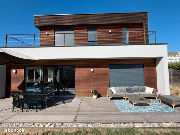 Maison contemporaine 2020 - 142 m² - 4 chambres - Terrasse - Jardin - Garage