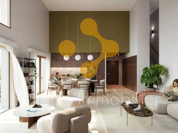 T4 duplex dernier étage avec superbe vue