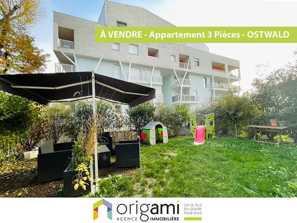 Appartement 3 Pièces Rez-de-Jardin Ostwald