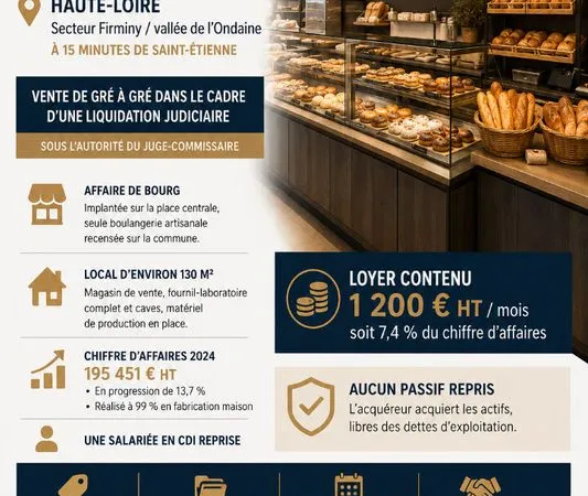 Fonds de commerce SAINT FERREOL D AUROURE