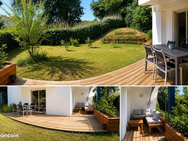 Triangle d'Or Capbreton | Jardin privatif 250 m² | Terrasse 40 m² | Appartement entièrement rénové