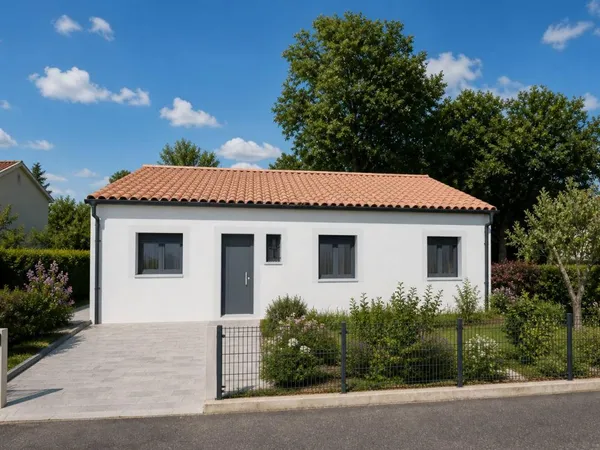 Terrain + maison 80 m²