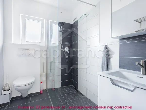 Appartement 2 pièces 38 m²