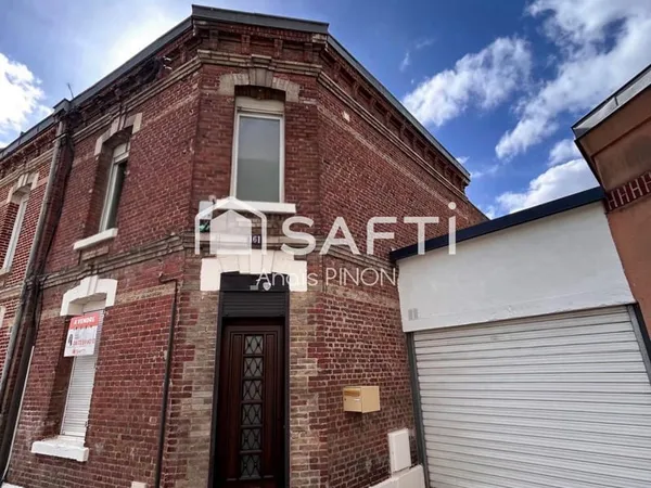 Maison de ville à rénover - T5 de 97m² - garage - jardin - cave