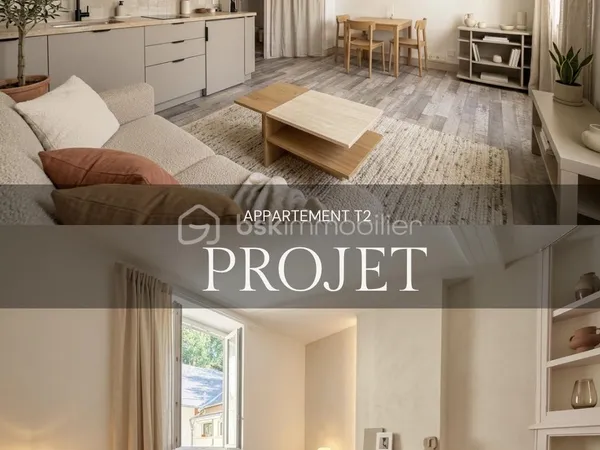 Appartement 2 pièces 36 m²