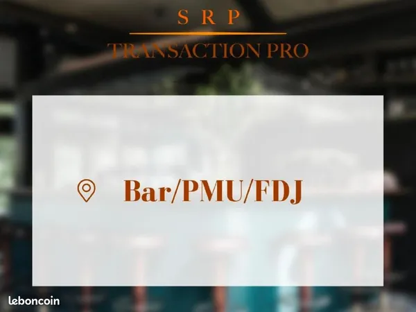 Fonds de commerce bar 120 m²