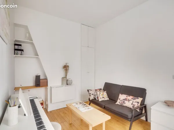 T2 - 28m2 meublé - Paris centre