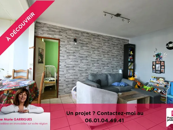 SAINT-PRIEST (69800) ? T2 lumineux avec PARKING PRIVATIF + CAVE